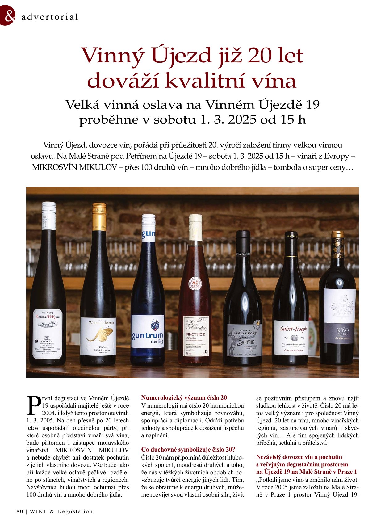 Vinný Újezd 19 - Wine & Degustation - Page 1